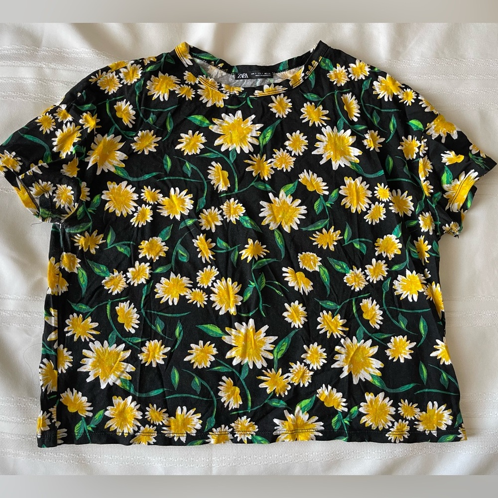 Zara Basic Print Tee